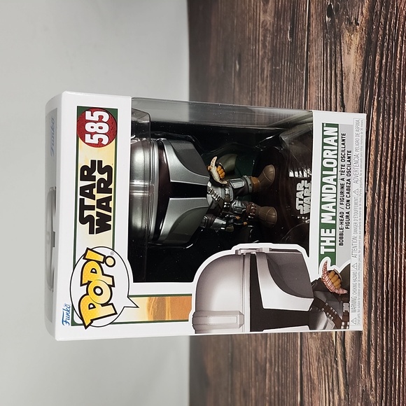 Funko Pop Star Wars The Mandalorian #585 Vinyl figurine - Collectible - Picture 1 of 16